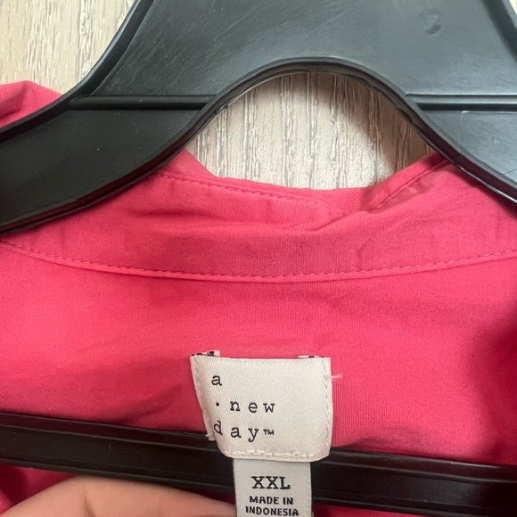 Pink Button Down Top - Picture 2 of 2